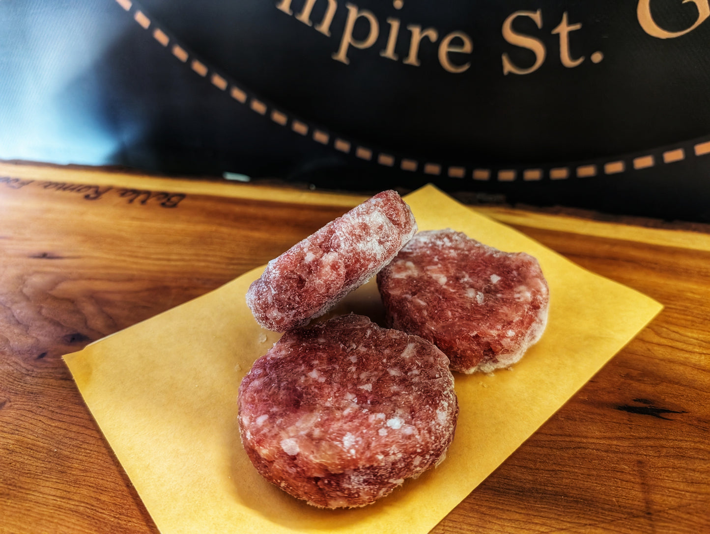 Turkey Breakfast Sausage Patties (Approximately400g) (6 Patties/package) (Frozen)