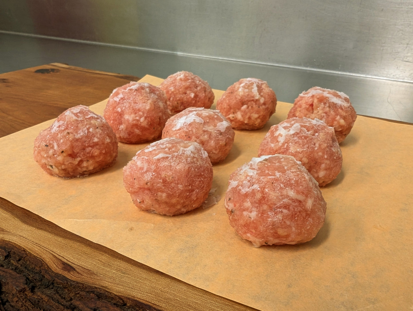 Chicken Meatballs (RAW) (Gluten Friendly) (10 per package)