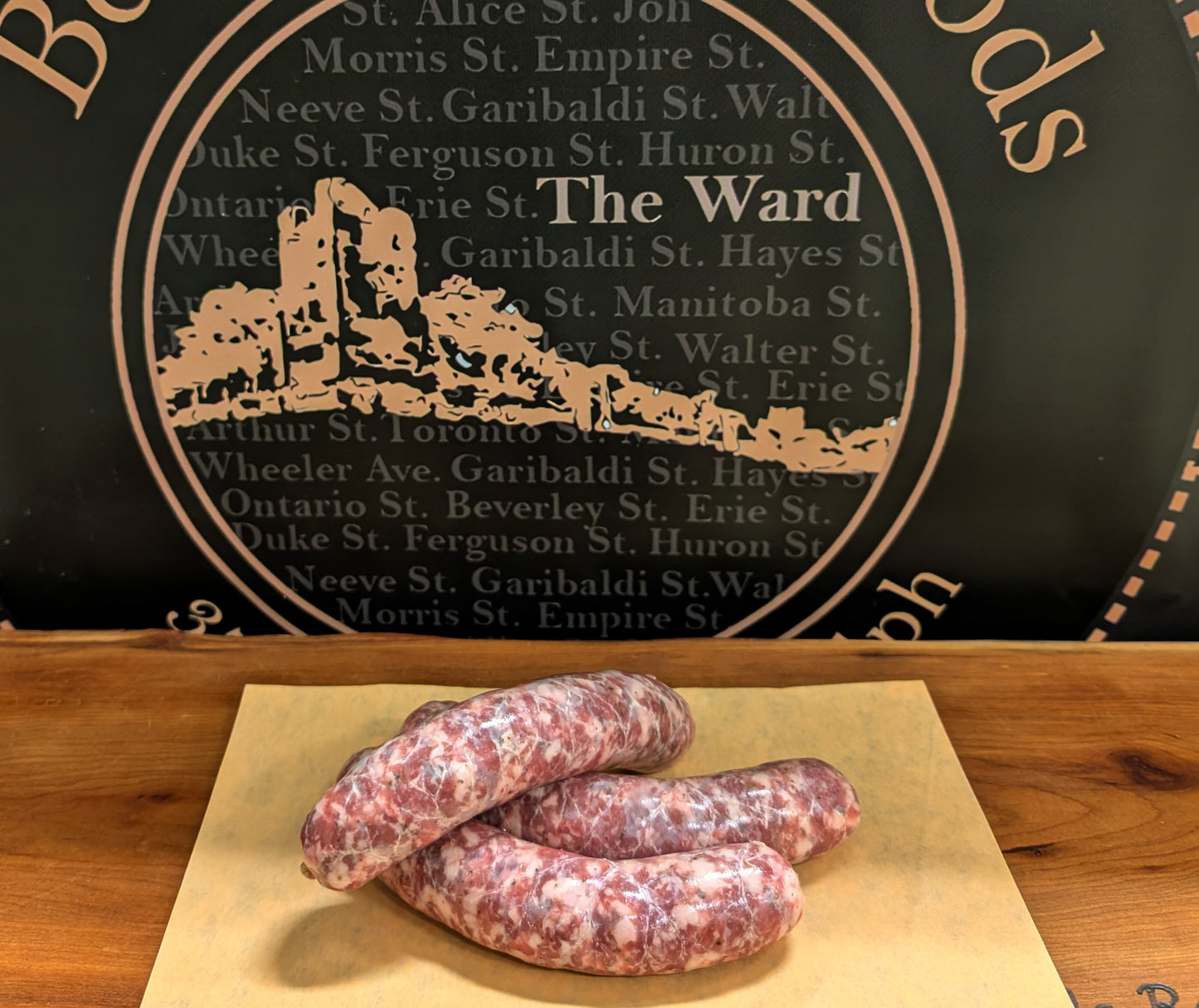 Cumberland Style British Banger Sausage (4 sausage per package)