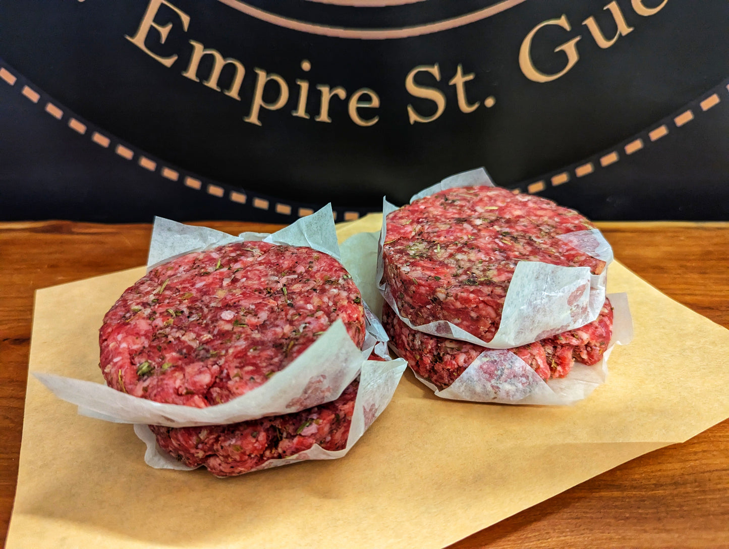 Beef Burger (Frozen) (4 burgers/package)