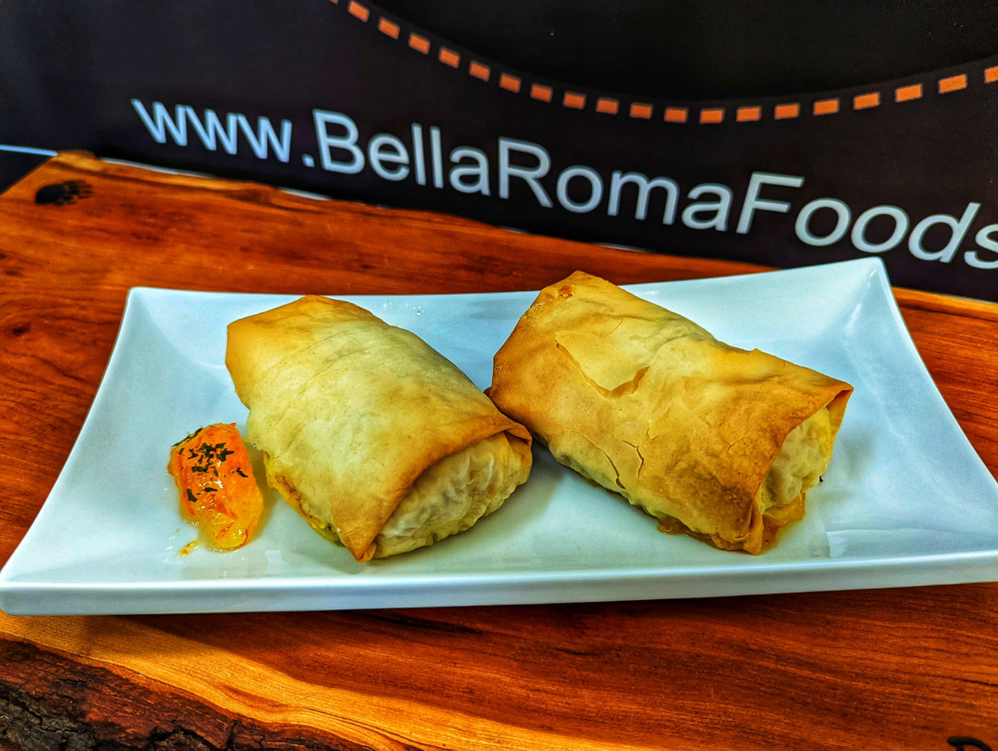 Orange Curry Chicken Phyllo (2 Pieces)